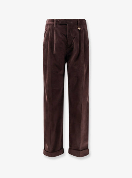 Burberry Corduroy Trousers Clove Brown