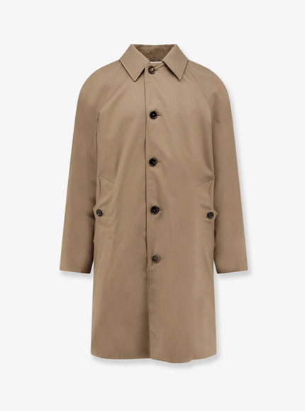 Burberry Chevington Reversible Cotton Coat Clay Brown