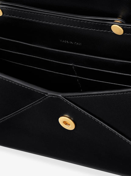 Celine Wallet On Chain Leather Crossbody Bag