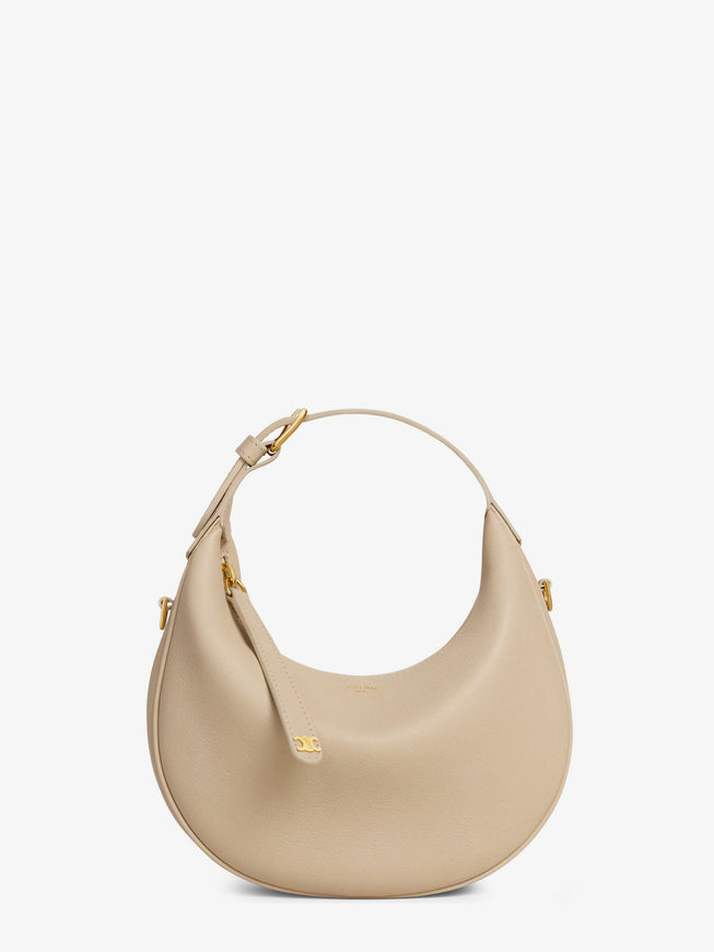 Celine Teen Lulu Leather Shoulder Bag Uni Deepivory