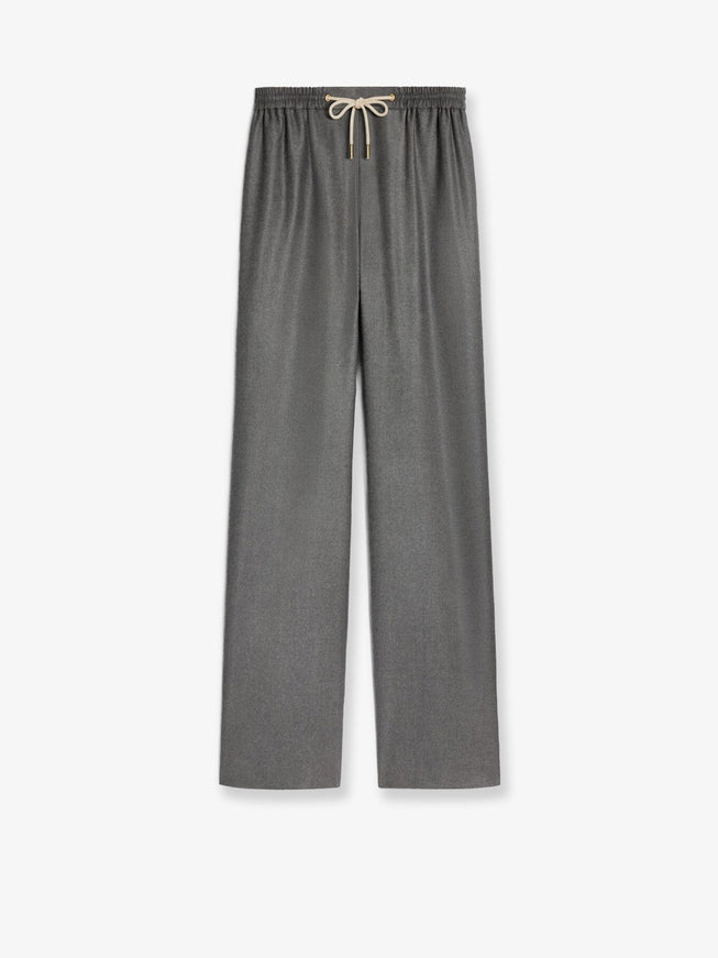 Celine Cashmere Jogger Trousers Grismelange