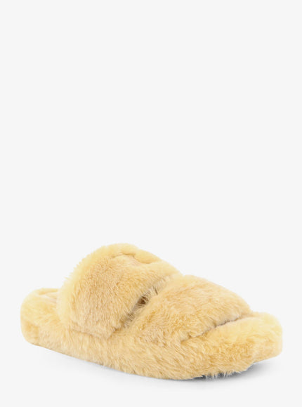 Celine Triomphe Slide 05 Shearling Sandals
