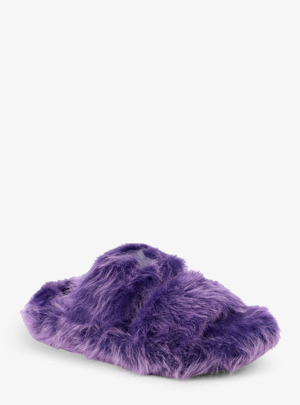 Celine Triomphe Slide 05 Shearling Sandals