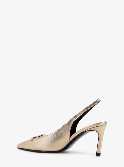 Celine Laminated Leather Alma Triomphe Pumps