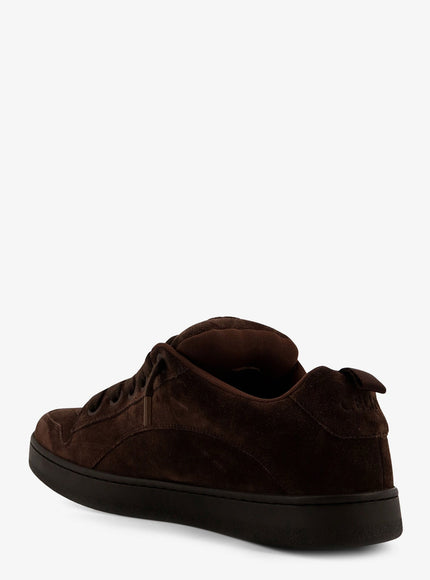 Celine Huntington Low-Top Suede Sneakers