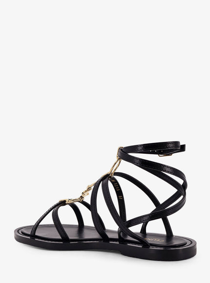 Celine Strappy Jewel Leather Sandals