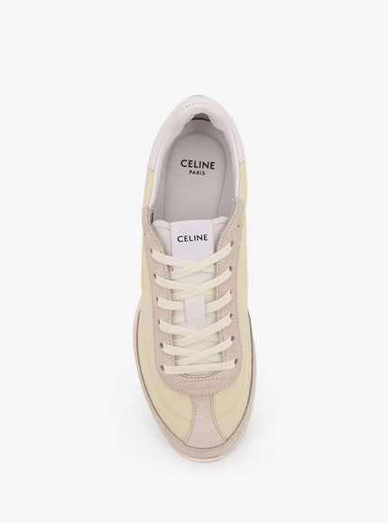 Celine Racer Nylon And Suede Sneakers