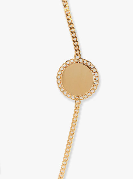 Celine Medaille Sautoir Metal Necklace
