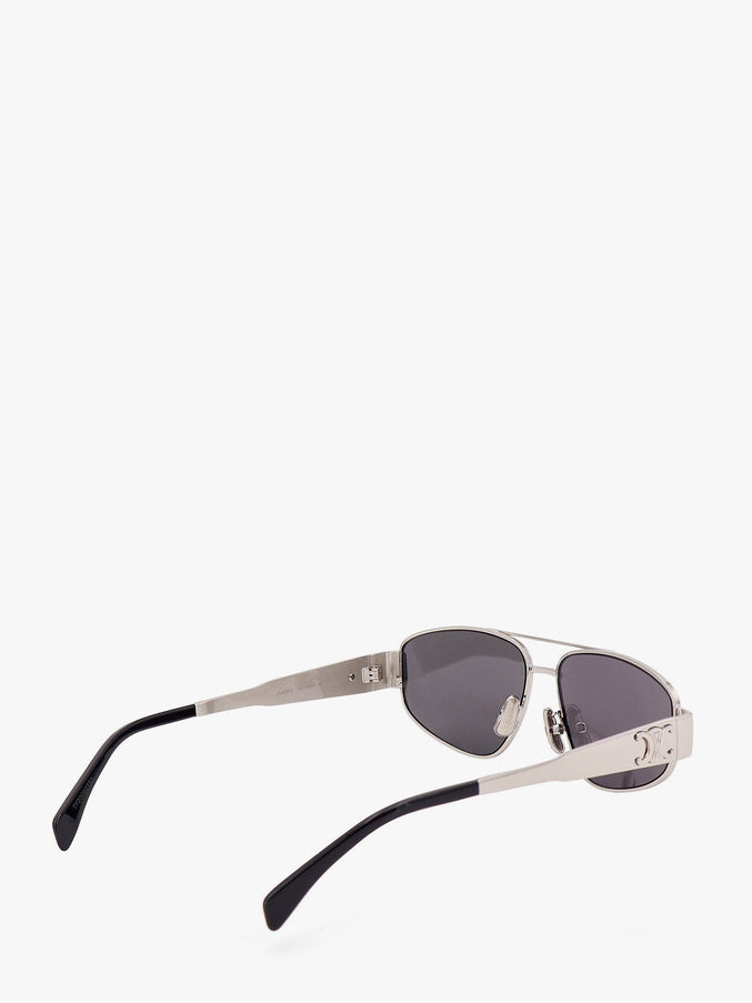 Celine Occhiali Da Sole In Metallo Uni Silversmoke