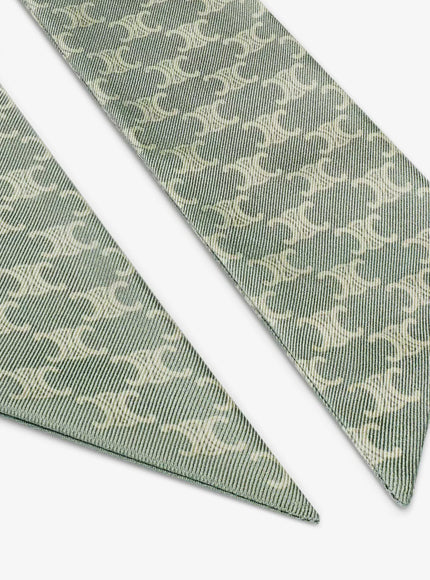 Celine Mini Triomphe Silk Twill Lavallière