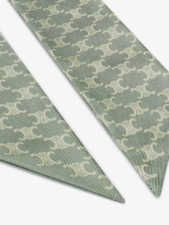 Celine Mini Triomphe Silk Twill Lavallière