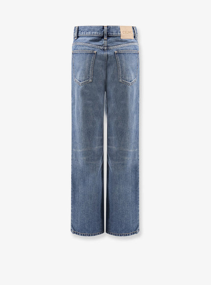 Celine Stone-Washed Cotton Jeans