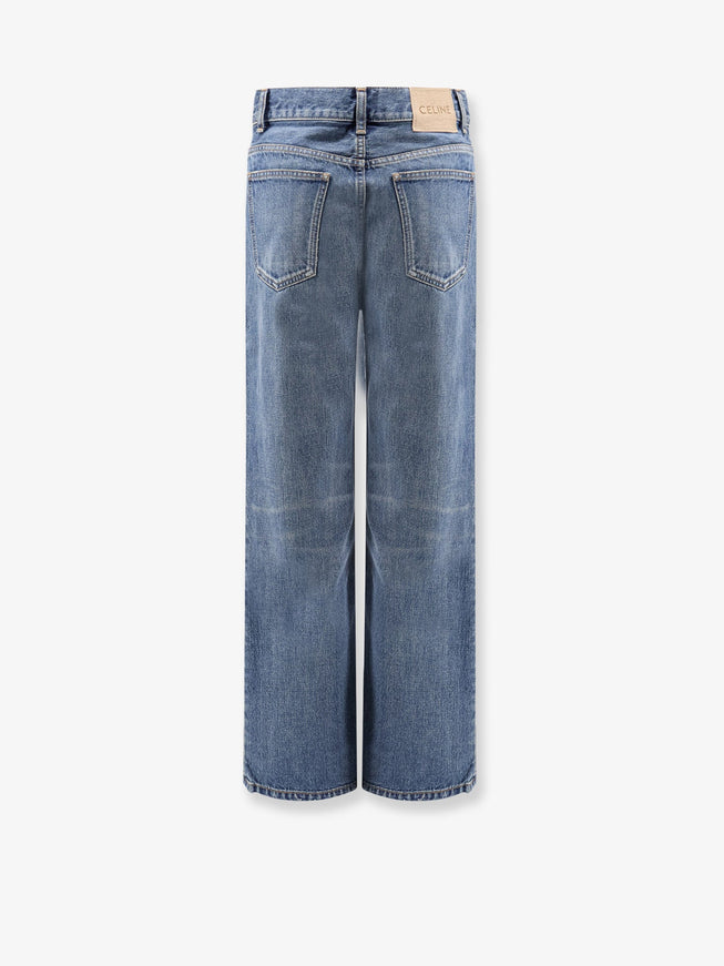 Celine Stone-Washed Cotton Jeans