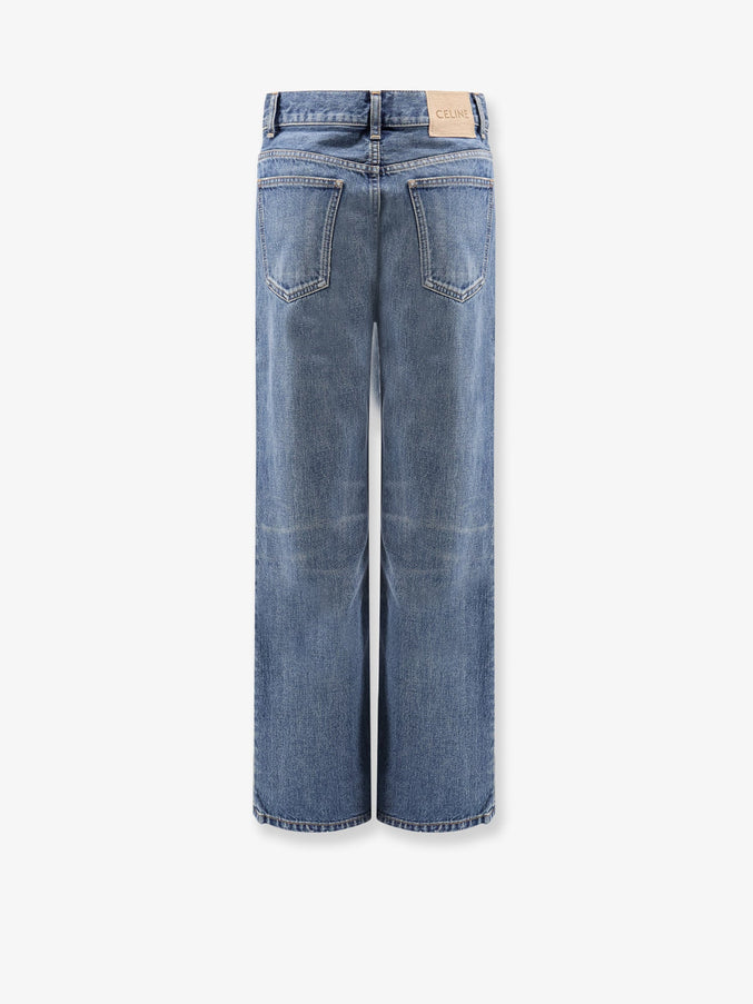 Celine Stone-Washed Cotton Jeans