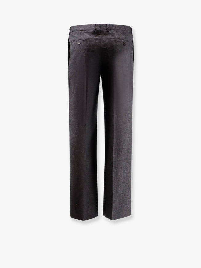Celine Pinstripe Wool Trousers