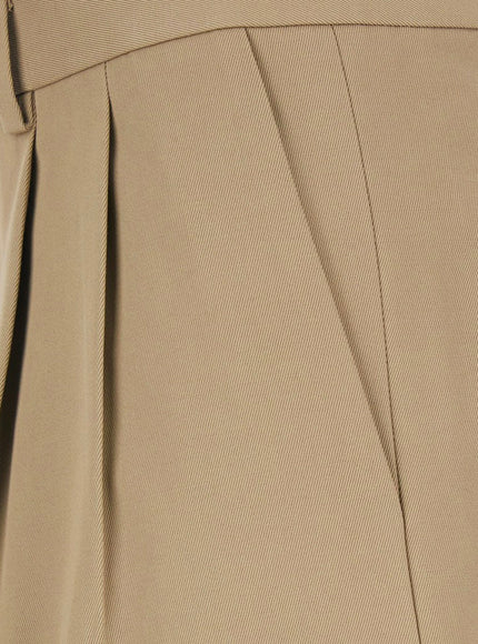 Celine Wool And Cotton Trousers