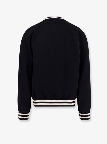 Celine Triomphe Teddy Wool Bomber