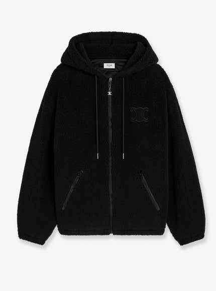 Celine Wool And Cotton Jacket Black