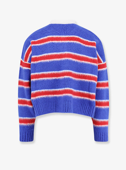 Celine Brushed Cotton Polo Sweater
