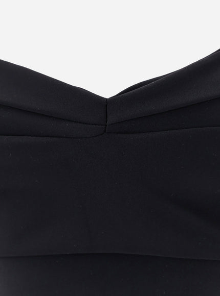 Chiara Boni Goem Satin Long Dress