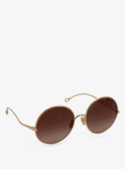Chloe' Metal Sunglasses