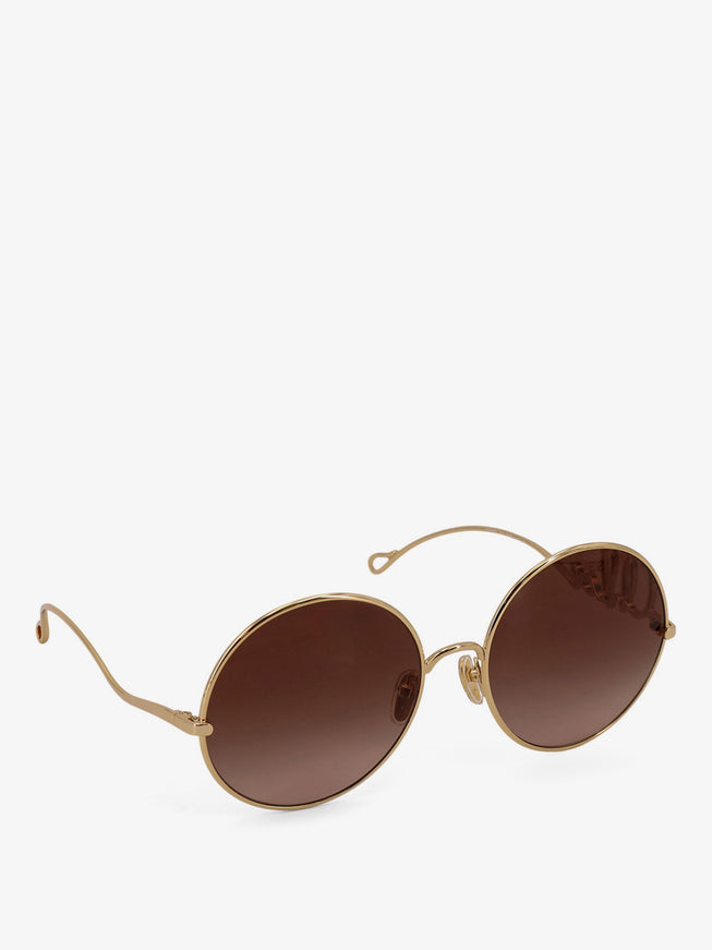Chloe' Metal Sunglasses