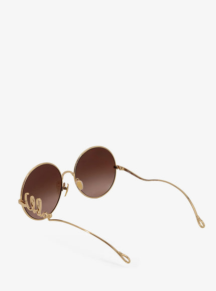 Chloe' Metal Sunglasses