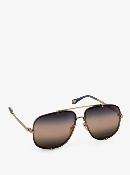Chloe' Metal Sunglasses