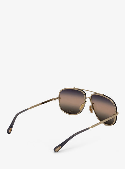 Chloe' Metal Sunglasses