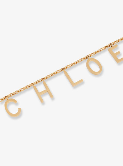 Chloe' Chloé Letters Metal Belt
