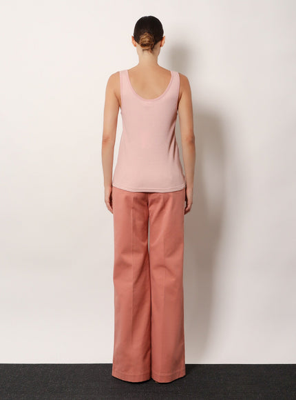 Chloe' Ribbed Cotton Top