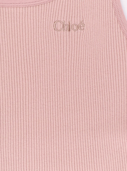 Chloe' Ribbed Cotton Top