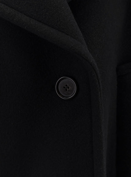 Chloe' Virgin Wool Blend Peacoat