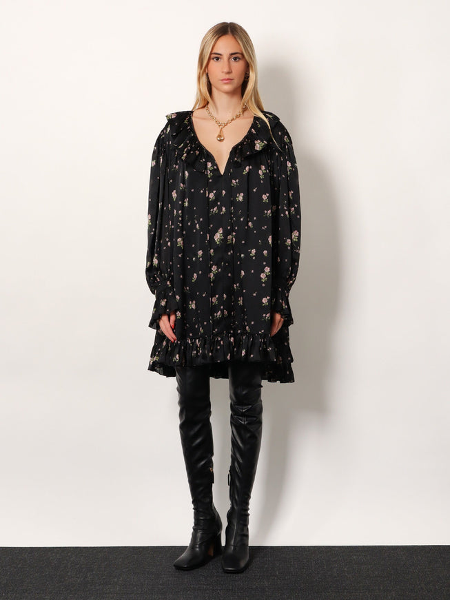 Chloe' Silk Short Dress