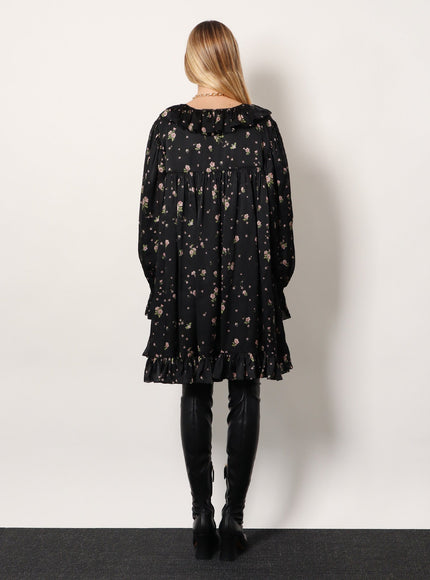 Chloe' Silk Short Dress