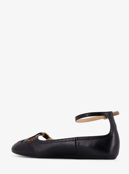 Chloe' Misty Leather Ballerinas