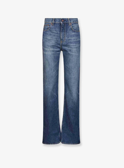 Chloe' Straight Leg Jeans Faded Indigo