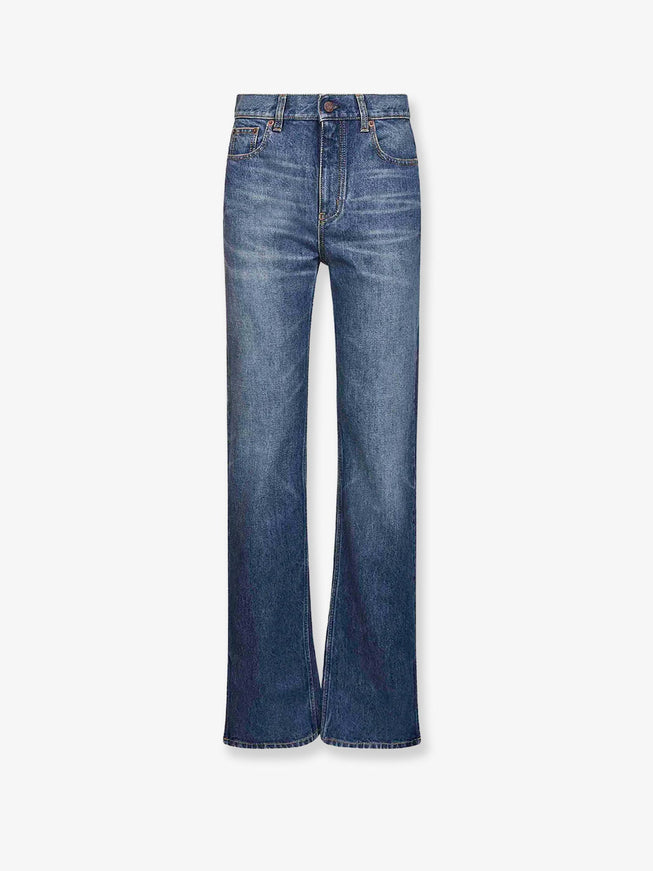 Chloe' Straight Leg Jeans Faded Indigo