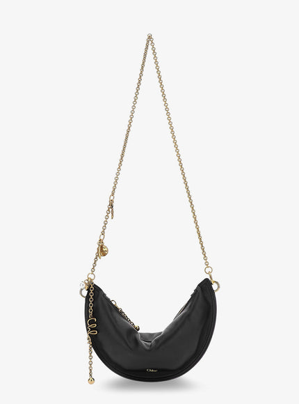 Chloe' Chloé Icons Leather Shoulder Bag Uni Black