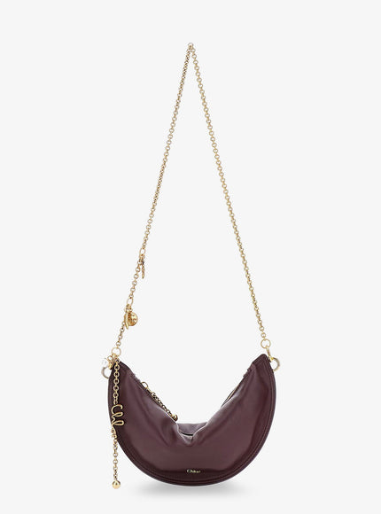 Chloe' Chloé Icons Leather Shoulder Bag Uni Grenat