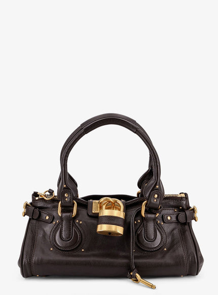 Chloe' Paddington Leather Handbag Uni Kohl Brown