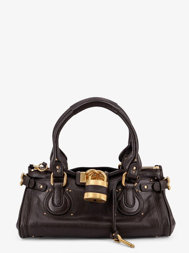 Chloe' Paddington Leather Handbag Uni Kohl Brown