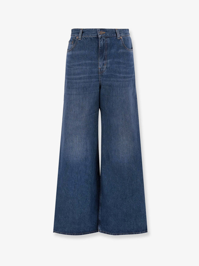 Chloe' Wide Leg Jeans Night Blue