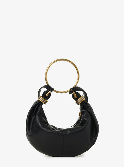 Chloe' Bracelet Bag Leather Handbag