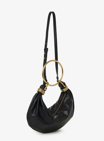 Chloe' Bracelet Bag Leather Handbag