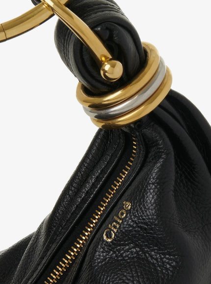 Chloe' Bracelet Bag Leather Handbag