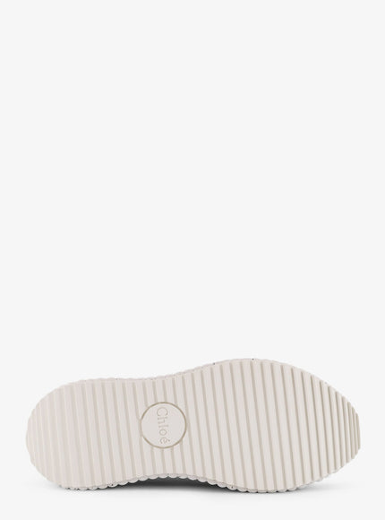 Chloe' Nama Low-Top Leather Sneakers