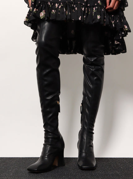 Chloe' Janis Over The Knee Leather Boots