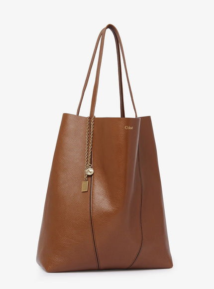 Chloe' Chloé Spin Leather Shoulder Bag