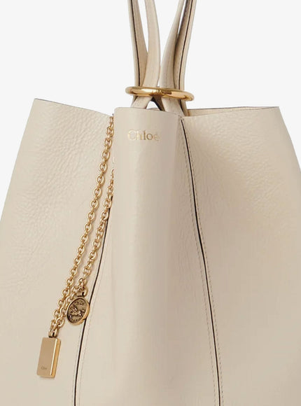Chloe' Chloé Spin Leather Shoulder Bag